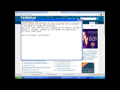 Como instalar Theme en StyleBot