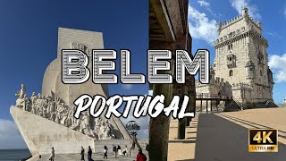 Majestic and Historical BELEM : Lisbon, Portugal's delightful Belém walking tour in 4K