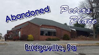Abandoned Peters Place Bridgeville Pa Exploring With Terry Nikki