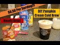 DIY Starbucks Pumpkin Cream Cold Brew | Keto Version | Super Affordable