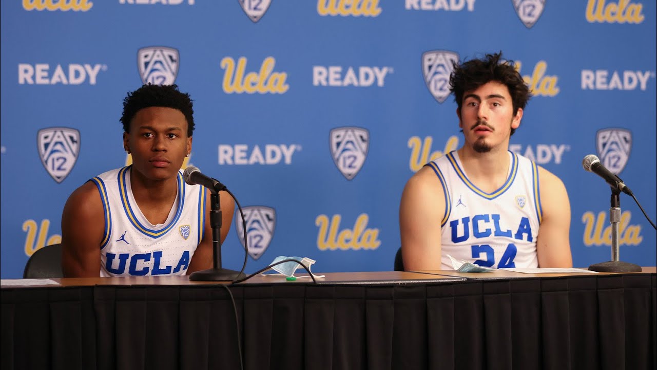 Postgame – Peyton Watson and Jaime Jaquez Jr. (Jan. 27, 2022) - YouTube