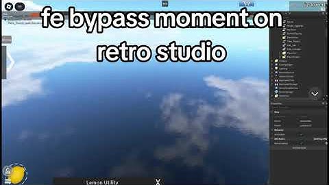 WORK AT THE PIZZA PLACE IN RETRO STUDIO - EXPLOIT REMOTE EVENT credit by TD and darius1378910