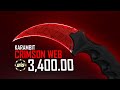 10% Cases.. 3,400c KARAMBIT!!! (New Site)