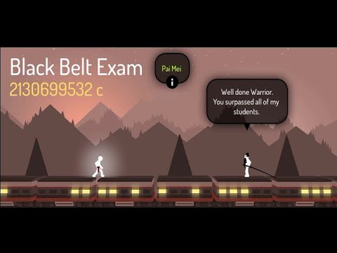 How To Defeat Pai Mei Black Belt Final Exam | Stick Fight Shadow Warrior