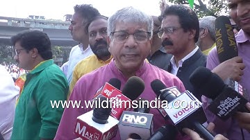 Prakash Yashwant Ambedkar at NRC/CAA rally: Modi should answer how 13L Hindus in Assam are affected