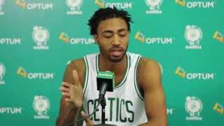 James Young - Boston Celtics Media Day 2015 Full Press Conference