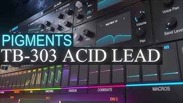 Arturia Pigments 4 TB-303 Sound Design Tutorial