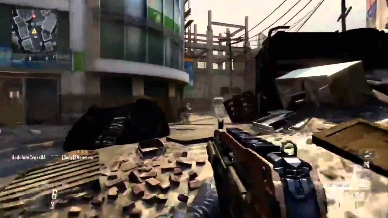 Black Ops 2 - Killstreak Gameplay - Attack Dogs Killstreak and Swarm Killstreak