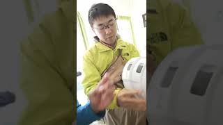Izano Folding, Collapsible Safety Helmet from Japan