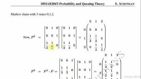 Markov chain Problem2v1