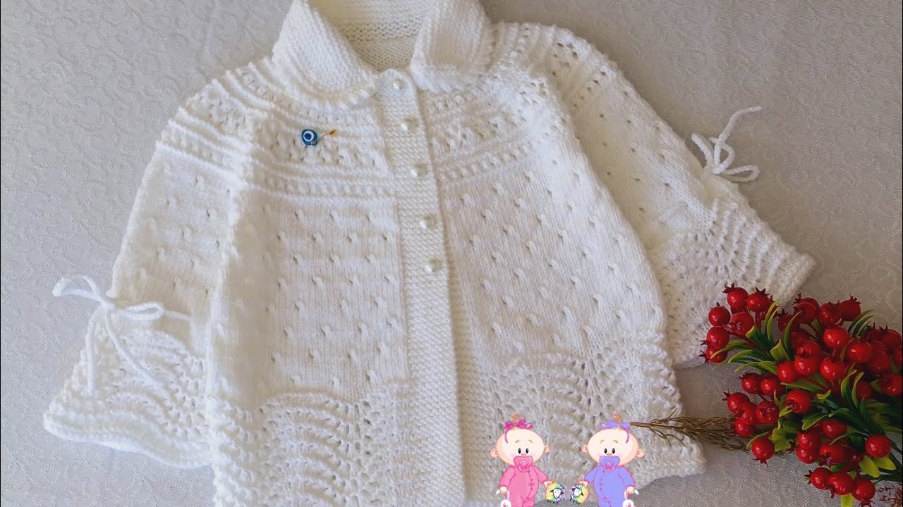 💥Matmazel Hırka Yapimi 1.5 yaş #örgü #bebekhırkası