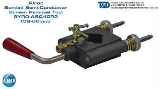 Alroc 8Yr0 Asc40 R2 Bonded Semi-Conductor Screen Removal Tool 38-60Mm - Hv Power Cables