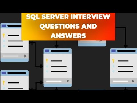 SQL server interview questions and answers - YouTube