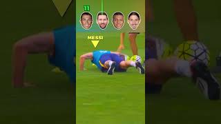 Ronaldo vs Messi vs Mbappe vs Zlatan | Push-up Challenge Resimi