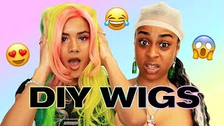 We Tried To DIY Wigs... and FAILED ~ NAYVA Ep #36 ~ FASHION & BEAUTY
