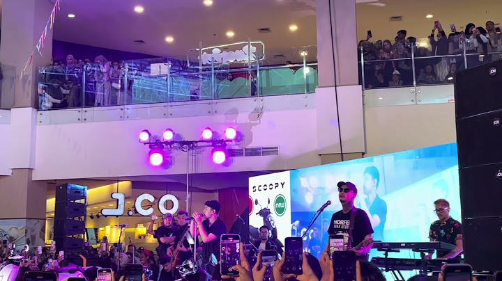 Rony Parulian - Tak Ada Ujungnya (Launching Honda Scoopy : Atrium Palu Grand Mall)