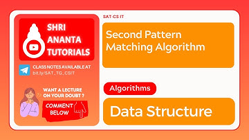Second Pattern Matching Algorithm #computerengineering  #datastructureandalgorithm