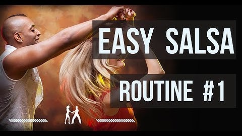 Easy Salsa Dancing for beginners ❤️ Routine 1