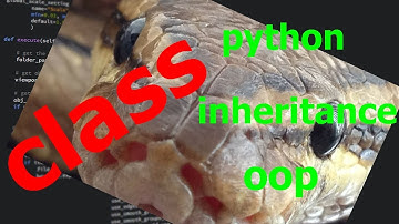 สอนไพธอน python 3 เรียนเทคนิค class python inheritance oop constructor attribute behavior การเข้าถึง