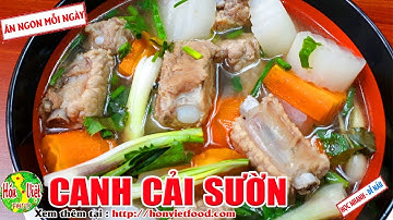 ✅ Canh Củ Cải Nấu Sườn Đúng Cách - Chinh Phục Cả Đại Gia Đình | Hồn Việt Food