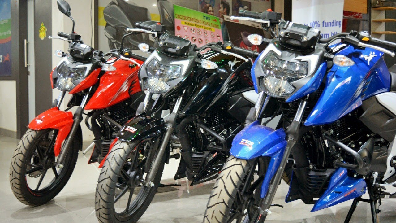 New Tvs Apache Rtr 1604v Bs6 All Colours Quick Overview Which Colour Is Best For You Youtube