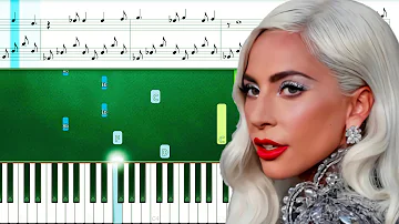 Lady Gaga & Elton John - Sine from Above (Piano Tutorial With Sheets | Piano Instrumental)