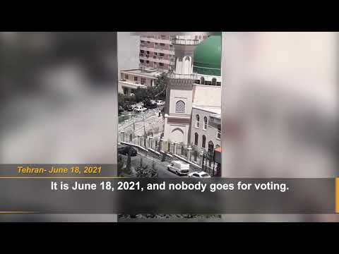 Iran election: Footages from Tehran indicate vast election boycott by the Iranian people