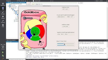 Goldibox thermostat GUI demo