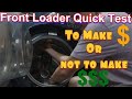 Front Load Washer Spider Arm & Filter Quick Test (Appliance Repair Business Make Money Tricks & Tips