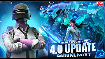 BGMI 4.0 LIVE | Rank Push + Intense Gameplay | Road to Conqueror 🔥 #BGMI #BGMI4_0 #BGMILive