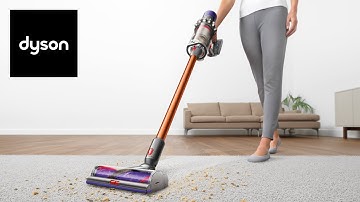 A new era begins. The Dyson Cyclone V10™ Cord-free vacuum cleaner.  TV advert