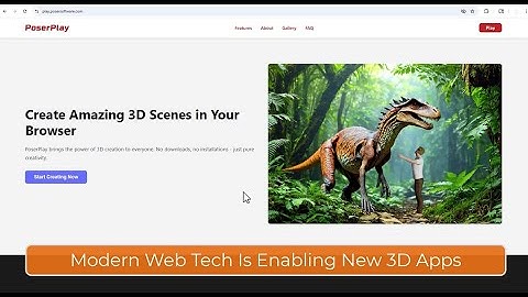 PoserPlay Introduction
