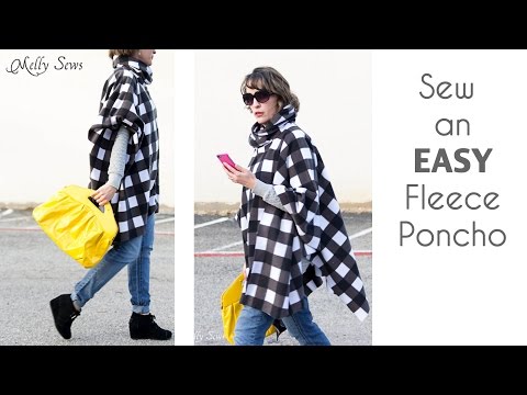 Video: Cách May áo Poncho