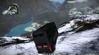 Just Cause 2 bus crash screenshot 3