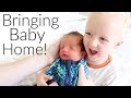 Bringing Newborn Baby Home from the Hospital!