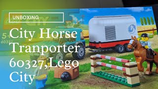 Lego City  60327 Horse Transporter, Unboxing