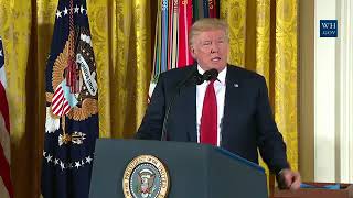 President Trump Presents the Medal of Honor - Sgt. Gary M. Rose