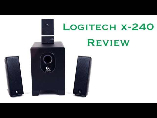 Tegn et billede score Fordeling Logitech x240 Review - YouTube