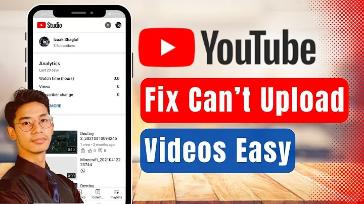 What to do When You Can't Upload Videos on YouTube