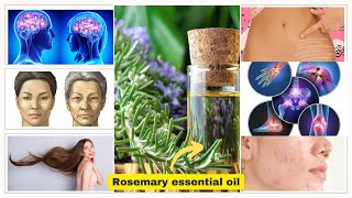 10 Amazing Benefits of Rosemary Essential Oil.