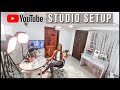 My Youtube Filming Studio Setup and Equipment For 2021 | Camera, Lighting, Microphone, Lens Setup