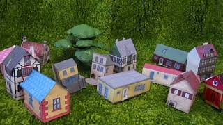 Обзор бумажных домов из Технотрамска/Дом из бумаги by Tram Miniature 2,570 views 2 years ago 1 minute, 54 seconds