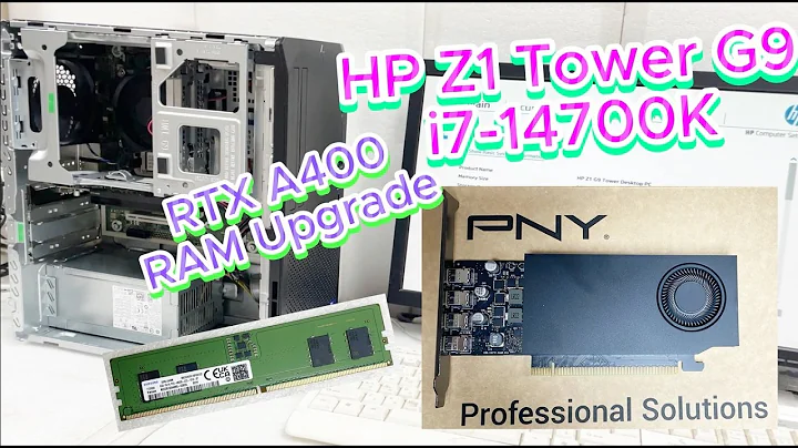 RTX A400 With HP Z1 Tower G9 i7-14700K RAM Upgrade | A2JY6ES | HP Z1 Tower G9 Workstation