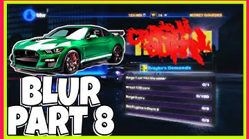 BLUR [BEST RACING GAME] PART 8 | CRASH AND BURN (4K 60 FPS)