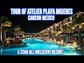 Tour of Atelier Playa Mujeres - 5 Star All Inclusive resort - April 2021 - Cancun Mexico