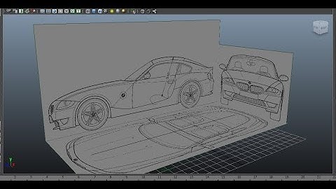Maya: Vehicle Modeling 1- Image Planes.
