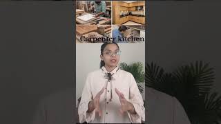 Modular kitchen better hai ya carpenter kitchen? #ModularKitchen #CarpenterKitchen