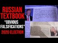 Russia Actually Teaches This About The 2020 U.S. Election!!