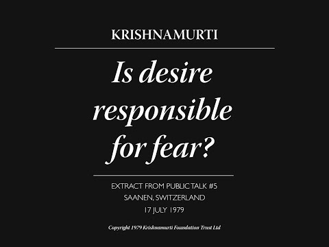 Is desire responsible