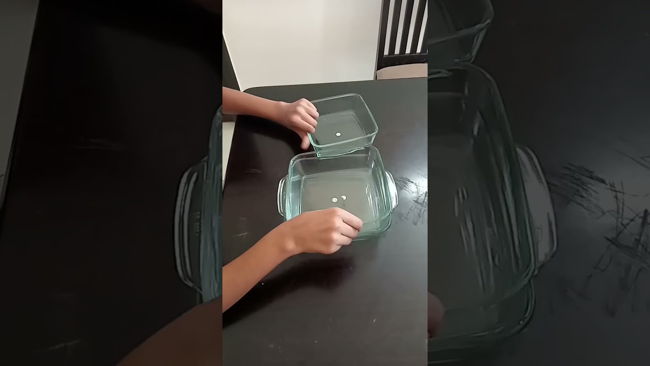 Glass baking dishes for cakes and brownies
